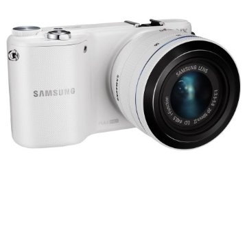 Samsung NX2000 20.3MP Smart Digital Camera with 20-50mm Lens (White)