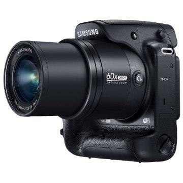 Samsung WB2200F 16.4MP Smart Digital Camera with 60x Optical  Zoom Wi-Fi, FullHD Video