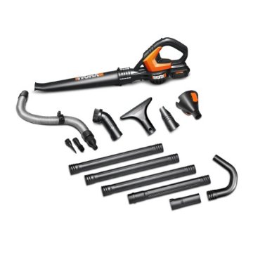 Worx WO7010 WorxAir Cordless Blower/Sweeper/Cleaner Combo Gutter Kit with 32V Max Battery