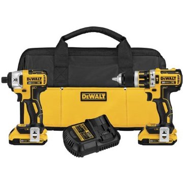 DeWalt DCK286D2 20V Max XR Brushless Compact Hammerdrill and Impact Driver Combo Kit