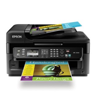 Epson WorkForce WF-2540 Wireless All-in-One Color Inkjet Printer, Copier, Scanner, and Fax