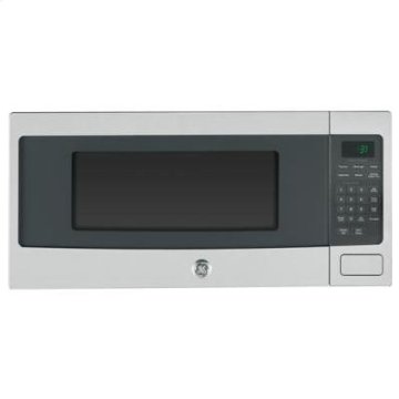 GE Profile PEM31SFSS Stainless Steel 1.1 cu ft Countertop Microwave with Under-Counter Mount