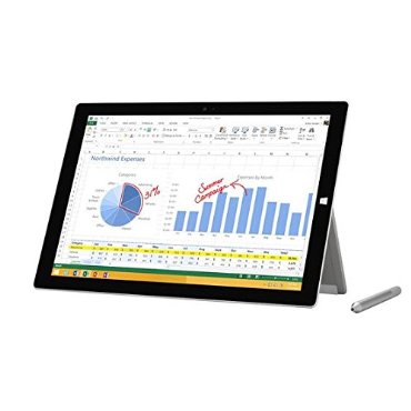 Microsoft Surface Pro 3 Tablet with 64GB, Intel i3, Windows 8.1 Pro