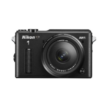 Nikon 1 AW1 14.2MP Waterproof, Shockproof Digital Camera System with AW 11-27.5mm f/3.5-5.6 Lens (Black)