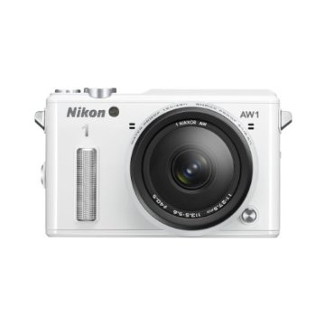 Nikon 1 AW1 14.2MP Waterproof, Shockproof Digital Camera System with AW 11-27.5mm f/3.5-5.6 Lens (White)