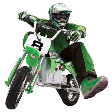 Razor MX400 Dirt Rocket Electric Motocross Bike (Green)