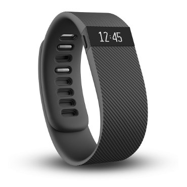 Fitbit Charge Wireless Activity Wristband (Black, Small)