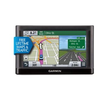 Garmin nuvi 66LMT GPS with Lifetime Maps and Traffic Updates (USA and Canada)