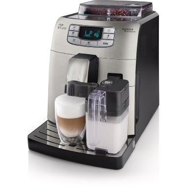 Saeco Intelia One Touch Fully Automatic Cappuccino and Espresso Machine ( HD8753/87)