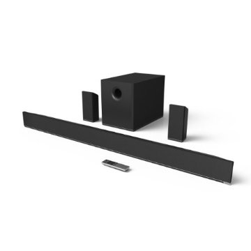 Vizio S5451w-C2 54" 5.1 Home Theater Sound Bar with Wireless Subwoofer and Surround Speakers