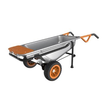 WORX Aerocart Multifunction Wheelbarrow, Dolly and Cart