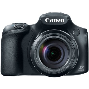 Canon PowerShot SX60 HS 16.1MP 65x Optical Zoom Wide Angle Lens Digital Camera