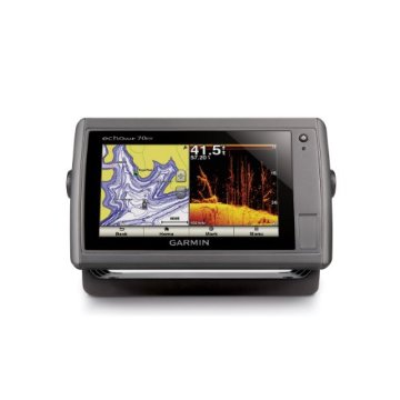 Garmin echoMAP 70dv Fishfinder/GPS Combo, US Offshore Coastal BlueChart, with Transducer (010-01301-00)