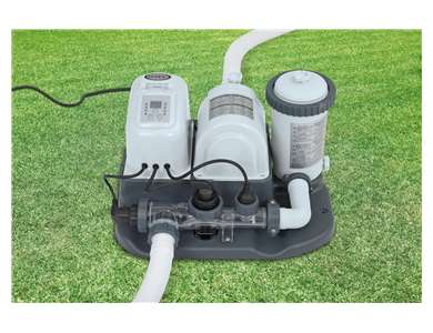 Intex 28673EG Krystal Clear System Pool Chlorinator & Filter Pump