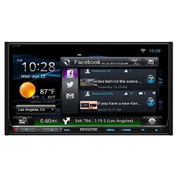 Kenwood eXcelon DNN992 6.95 Touchscreen Navigation Receiver