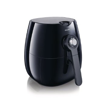 Philips Viva AirFryer with Rapid Air Technology (Black, HD9220/26)