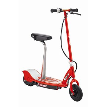 Razor E200S Seated Electric Scooter (Red)