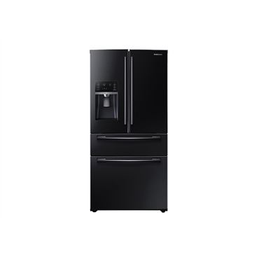 Samsung RF25HMEDBBC 25 Cu. Ft. 4-Door French Door Refrigerator (Black)