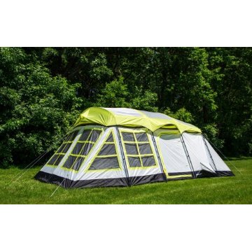 Tahoe Gear Glacier 14 Person 3-Season Family Cabin Camping Tent