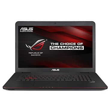 Asus ROG GL771JM-DH71 17.3 Inch Intel Core i7-4710HQ 2.5GHz Gaming Laptop