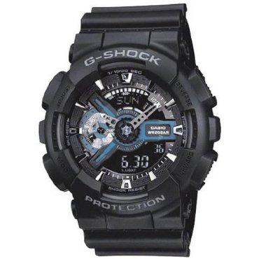 Casio GA110-1B G-Shock X-Large Combination Watch (Military Black)