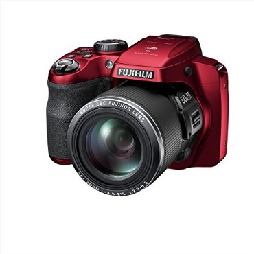 Fujifilm FinePix S9400W / S9450W - 16.2 Megapixel CMOS, 50x Zoom, WiFi Digital Camera with 3.0" LCD Display - Red (Certified Refurbished)