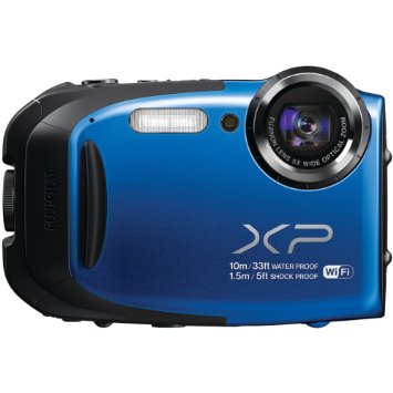 Fujifilm XP70 Waterproof 16MP Digital Camera with 2.7" LCD (Blue)