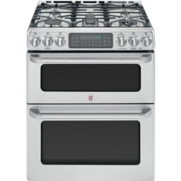 GE Cafe CGS990SETSS Free-Standing Double Oven and Gas Range