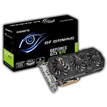 Gigabyte GeForce GTX 970 G1 Gaming GDDR5 Pcie Video Graphics Card, 4GB