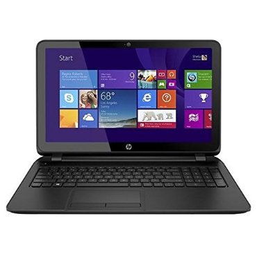 HP 15-f111DX 15.6" Touch-Screen Laptop Computer - AMD Quad-Core A8-6410 Processor 2.0GHz, 8GB RAM, 750GB HD, SuperMulti DVD burner, Windows 8.1, Black