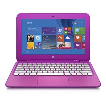 HP Stream 11 Laptop with Office 365 Personal for One Year (Orchid Magenta)