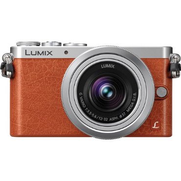 Panasonic Lumix DMC-GM1KD 16MP Camera with 12-32mm Kit Lens (Orange)
