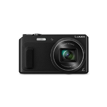 Panasonic Lumix DMC-ZS45 Camera with 20x Zoom, Wi-Fi, and Wink-Activated Selfie Feature (Black)