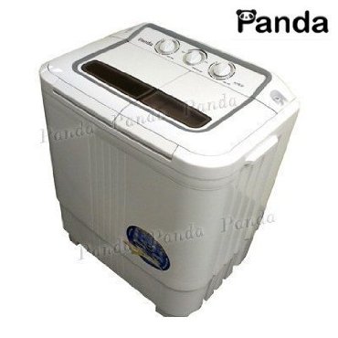 Panda XPB36 Portable Twin-Tub Washing Machine (6-7lbs Capacity) with Spin Dryer