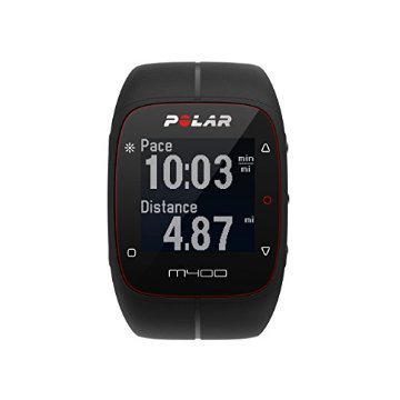 Polar M400 GPS Sports Watch without Heart Rate Monitor (Black)