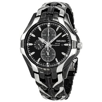 Seiko SSC139 Excelsior Chronograph Solar Stainless Steel Men's Watch
