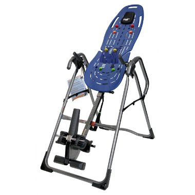 Teeter EP-960 Ltd Inversion Table with Back Pain Relief Kit featuring Lumbar Bridge and Acupressure Nodes