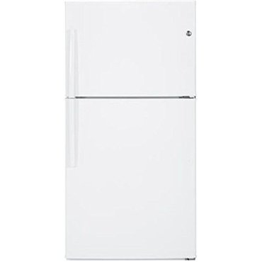 GE GTE21GTHWW 21.2 Cu. Ft. Top Freezer Refrigerator (White)