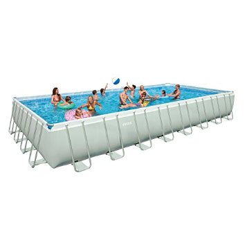 Intex 54989EG 32x16' x 52 Ultra Frame Rectangular Swimming Pool Set