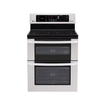 LG LDE3031ST 30" Electric Smoothtop Double Oven Range (Stainless Steel)