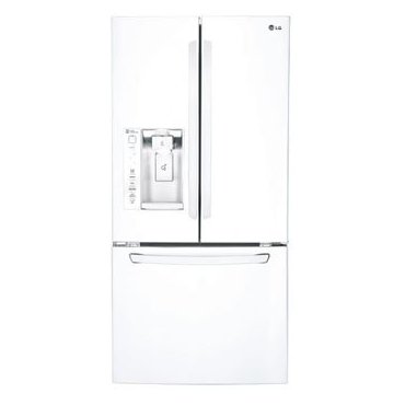 LG LFXS24623W 24.0 Cu. Ft. French Door Refrigerator (White)
