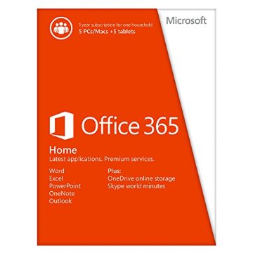 Office 365 Home (for up to 5 PCs or Macs)