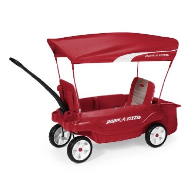 Radio Flyer The Ultimate Comfort Wagon, Red