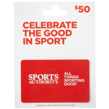 Sports Authority $50 Gift Card
