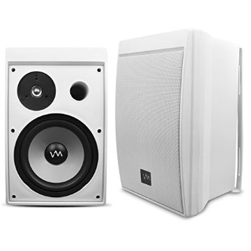 VM Audio SR-WOD8 Waterproof Indoor/Outdoor Patio Speakers (Pair)