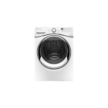 Whirlpool WFW97HEDW Duet Series 27 Front Load Washer (White)