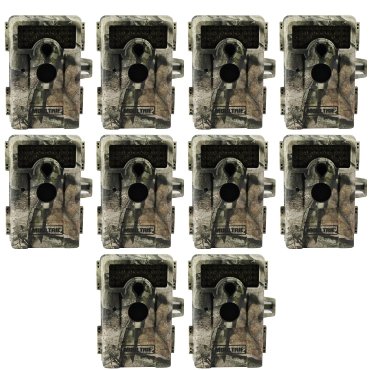 10 Moultrie Game Spy M-990i No Glow Infrared Digital Trail Hunting Cameras