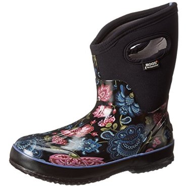 Bogs Classic Winter Blooms Mid Women's Waterproof Boot (3 Color Options)