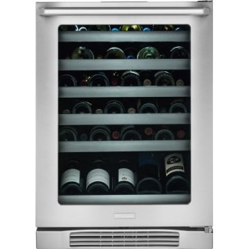 Electrolux EI24WC10QS 24 Undercounter Wine Cooler with 45-Bottle Capacity and Right Hand Door Swing