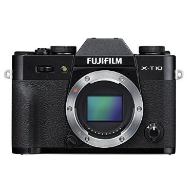 Fujifilm X-T10 Mirrorless Digital Camera (Body Only, Black)